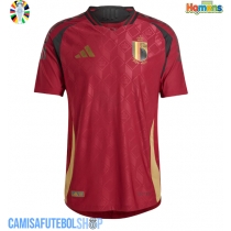 Camisa de time de futebol Bélgica Replicas 1º Equipamento Europeu 2024 Manga Curta
